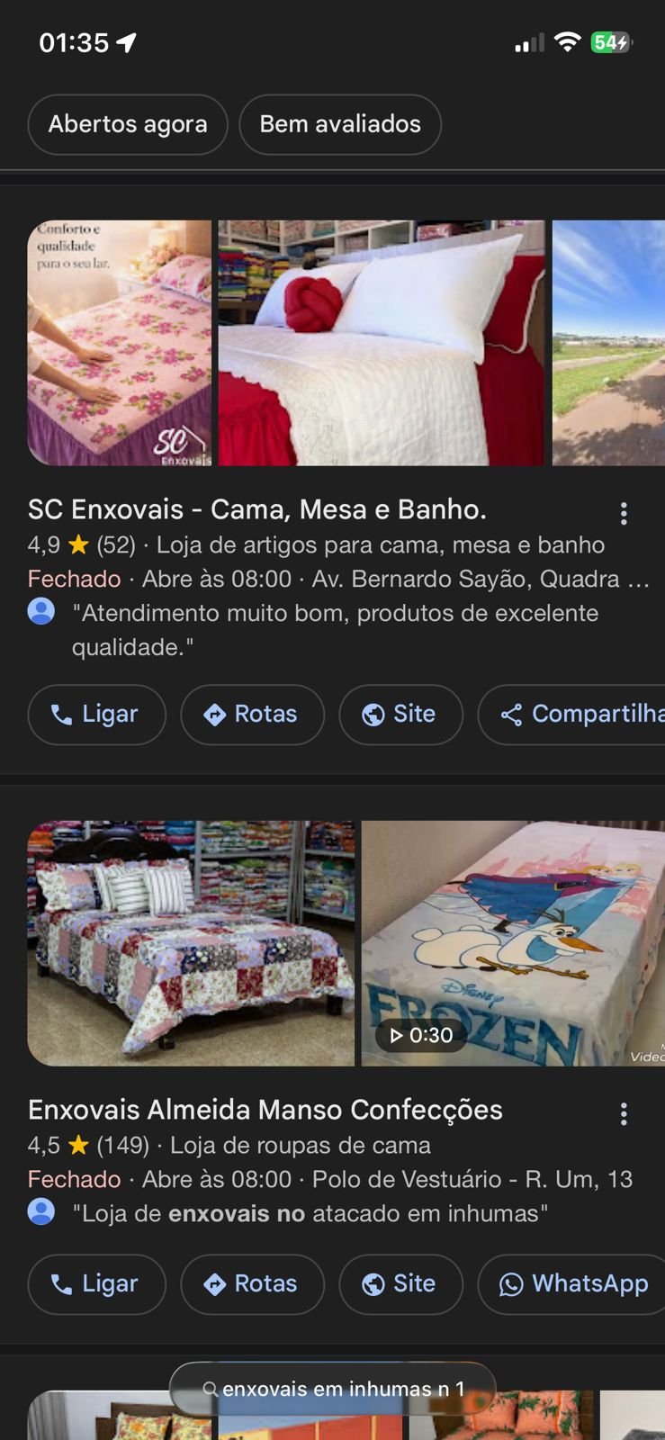 Google Meu Negócio com avaliações e postagens ativas em Inhumas